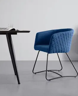 Stoličky Stolička Iva Modrá