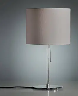 Stolové lampy TECNOLUMEN TECNOLUMEN Walter Schnepel, stolná lampa sivá