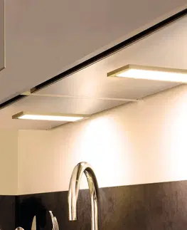 Osvetlenie kuchynskej linky Hera Podhľadové LED svetlo Sky stmievač 2ks 3000K oceľ