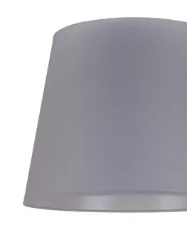 Lampy   - Tienidlo CLASSIC L E27 pr. 38 cm šedá 