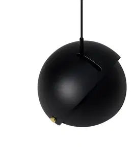 Závesné svietidlá DFTP by Nordlux Závesné svietidlo Align pohyblivé tienidlo, čierna