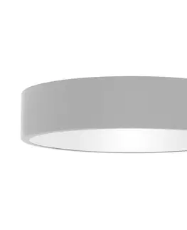 Svietidlá  Stropné svietidlo so senzorom CLEO 3xE27/24W/230V pr. 40 cm šedá 