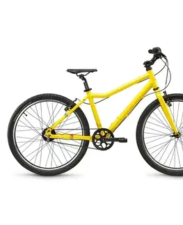 Bicykle Juniorský bicykel Academy Grade 5 Belt 24" žltá - 15" (130-145 cm)
