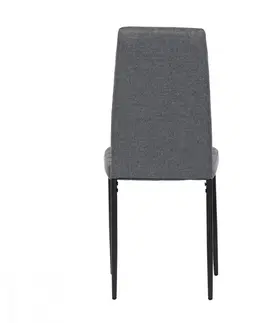 Jedálenské zostavy Jedálenská stolička DCL-374 Autronic Čierna