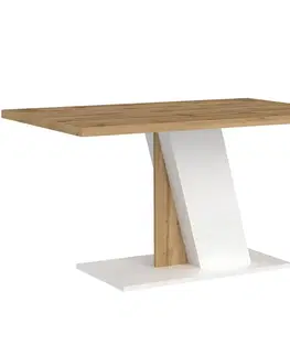 Jedálenské stoly Stôl Bristol Wotan/Biela