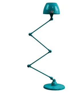 Stojacie lampy Jieldé Jieldé Aicler AIC433 kĺbová stojaca lampa, modrá