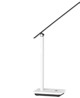 Lampy Eglo Eglo 900956-LED Stmievateľná nabíjacia stolná lampa INIESTA 3,6W/5V 1800mAh biela 