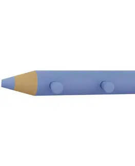 Vešiaky a stojany Vešiak V Tvare Ceruzky Š: 37cm, Modrý