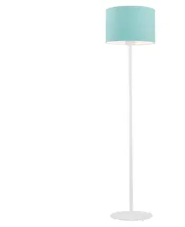 Lampy Argon Argon 4131 - Stojacia lampa MAGIC 1xE27/15W/230V tyrkysová/biela 