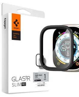 Príslušenstvo k wearables Spigen ochranné sklo Glas.tR Slim Pro pre Apple Watch Ultra, čierna AGL06163