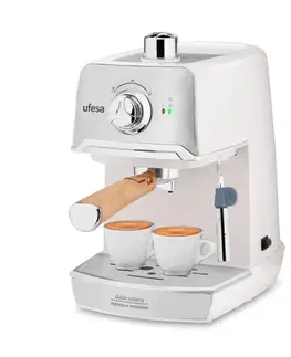 Automatické kávovary Ufesa CE7238 Cream espresso pákový kávovar, béžová
