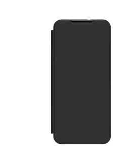 Puzdrá na mobilné telefóny Knižkové puzdro Flip Wallet Cover pre Samsung Galaxy A02s, čierna GP-FWA025AMABW