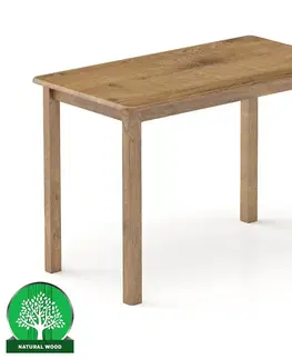 Borovicové stoly Stôl borovica ST104-110x75x60 dub