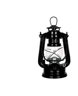 Záhradné lampy Brilagi Brilagi - Petrolejová lampa LANTERN 19 cm čierna 