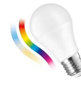 LED osvetlenie  LED RGBW Stmievateľná žiarovka E27/9W/230V 2700-6500K Wi-Fi Tuya 