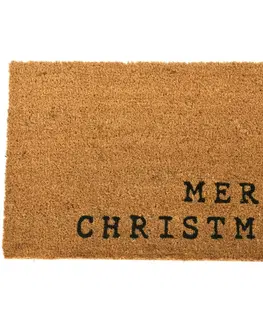 Koberce a koberčeky Kokosová rohožka Merry Christmas, 39 x 59 cm