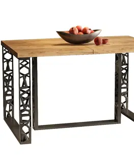 Jedálenské stoly Stôl Ewerest 290 dub zlatý craft