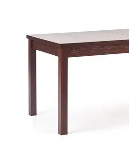 Jedálenské stoly Rozkladací jedálenský stôl MAURYCY Halmar Dub sonoma / biela
