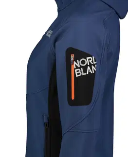 Dámske bundy a kabáty Dámska zateplená softshellová bunda Nordblanc Chung modrá NBWSL7577_SRM 36