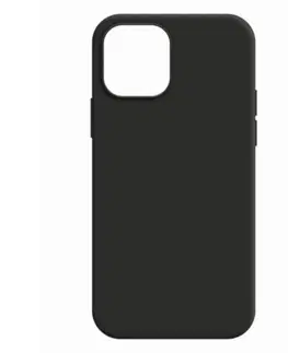 Puzdrá na mobilné telefóny Silikónový kryt FIXED MagFlow s podporou Magsafe pre Apple iPhone 12/12 Pro, čierne FIXFLM-558-BK