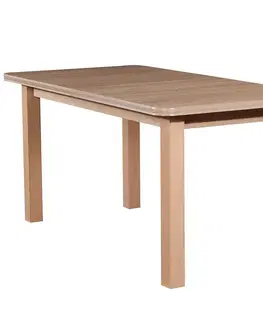 Jedálenské stoly Rozkladací stôl  ST11 160/200x80cm dub Sonoma G