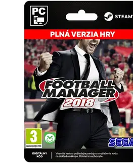 Hry na PC Football Manager 2018 [Steam]