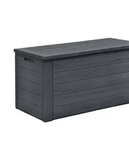 Úložné boxy Box na podsedáky Woody 120 x 45 x 58 cm, sivá