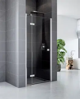 Sprchovacie kúty MEREO - Sprchové dvere, Fantasy, 120x190 cm, chróm ALU, sklo Číre, L/P univerzálne prevedenie CK10411HLR