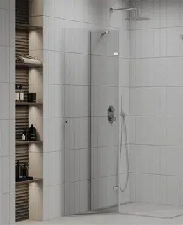 Sprchovacie kúty MEXEN/S - ROMA sprchovací kút 110x100, transparent, chróm 854-110-100-02-00