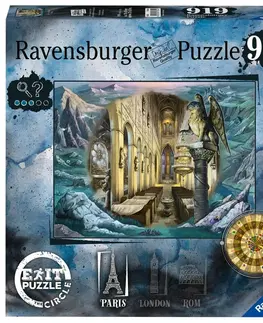 Hračky puzzle RAVENSBURGER - EXIT Puzzle - The Circle: V Paríži 920 dielikov