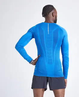 mikiny Pánske zimné bežecké tričko Skincare s dlhým rukávom limitovaná edícia