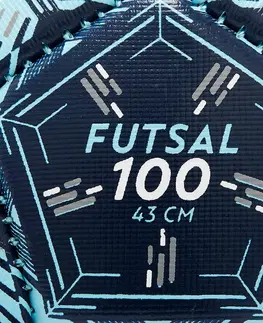 futbal Futsalová lopta FS100 43 cm (veľkosť 1)