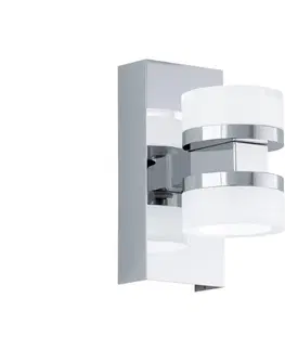 Svietidlá Eglo Eglo 18558 - LED Kúpeľňové nástenné svietidlo ROMENDO 2xLED/4,5W/230V IP44 