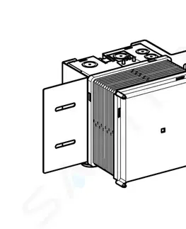 Kúpeľňa GEBERIT - Příslušenství Súprava na hrubú montáž na umývadlové stojančekové batérie, s funkčným boxom pod omietku 116.130.00.1