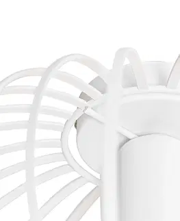 Stropne svietidla Dizajnové stropné svietidlo biele 30 cm - Johanna