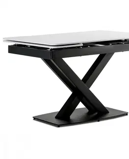 Jedálenské stoly Rozkladací jedálenský stôl HT-450M BK Autronic