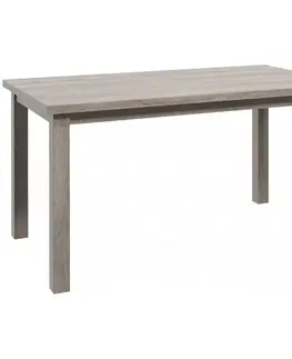 Jedálenské stoly Rozkladací stôl Montana 160/203x90cm hľuzovkový dub