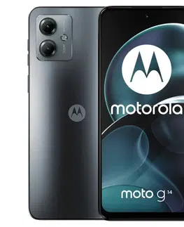 Mobilné telefóny Motorola Moto G14, 4128GB, Steel Gray PAYF0003PL