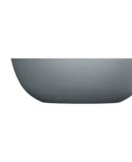 Vane OMNIRES - SHELL M+ voľne stojaca vaňa,, 160 x 75 cm, šedá/popol SHELLWWAG