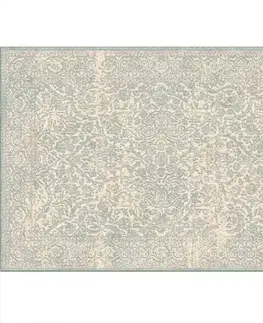 Koberce a koberčeky Koberec, krémová/sivý vzor, 67x105, ARAGORN