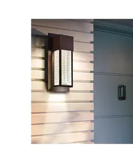 Svietidlá Elstead Kichler - LED Vonkajšie nástenné svietidlo SOREL 1xGU10/7W/230V IP44 hnedá 