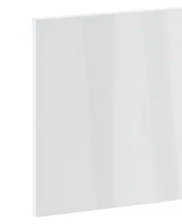 Kuchynské skrinky visiace Panel bočný horný Campari 36/32 biely lesk