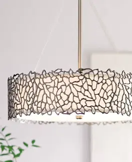 Závesné svietidlá KICHLER Závesná lampa Silver Coral 55,9 cm