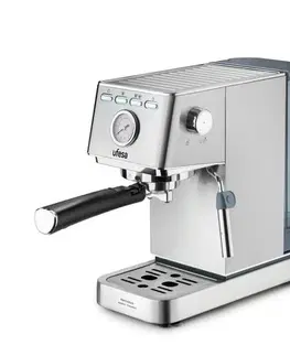 Automatické kávovary Ufesa CE8030 MILAZZO espresso pákový kávovar, strieborná