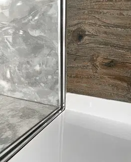 Sprchovacie kúty POLYSAN - ARCHITEX LINE sada pre uchytenie skla, podlaha-stena-strop, max.š. 1200, leštený hliník AL2812