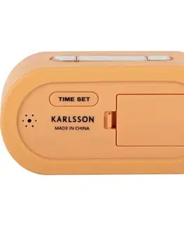 Hodiny Karlsson KA5753LO stolné digitálne hodiny/budík