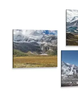 Zostavy obrazov Set obrazov pre milovníkov hôr