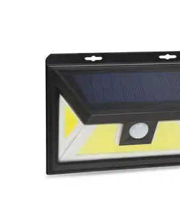 Svietidlá  LED Solárne nástenné svietidlo so senzorom LED/5W/5,5V IP65 