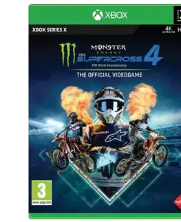 Hry na Xbox One Monster Energy Supercross 4 XBOX Series X