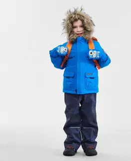 bundy a vesty Detská zimná nepremokavá bunda-parka na turistiku SH500 ULTRA-WARM 2 - 6 rokov
